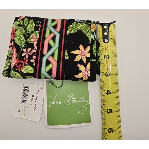 VERA BRADLEY "Botannica" Tri-fold‎ Wallet NWT -1262 - Picture 3 of 6